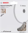 Bosch - Ekonomik Seri Genel Yapı Malzemeleri İçin Elmas Kesme Diski 125 mm Turbo