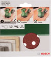 Bosch - Eksantirik Zımpara Kağıdı 5'li, 125 mm 60 Kum 8 Delik