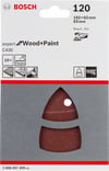 Bosch - Expert for Serisi Ahşap Zımpara 102x62/93x93 mm 120 kum