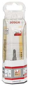 Bosch - Expert Serisi Ahşap İçin Çift Bıçaklı, Tam Sert Metal Boşluk Frezesi 8*6*50,8 mm