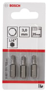 Bosch - Extra Hard Serisi HEX3*25 mm 3'lü