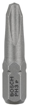 Bosch - Extra Hard Serisi Vidalama Ucu PH3*25 mm 3'lü