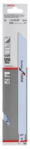 Bosch - Flexible Serisi Metal için Panter Testere Bıçağı S 1122 BF - 2'li