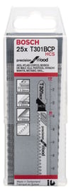 Bosch - Hassas Kesim Serisi Ahşap İçin T 301 BCP Dekupaj Testeresi Bıçağı - 25'Li Paket