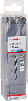 Bosch - HSS-PointeQ Metal Matkap Ucu 10,0 mm 10'lu