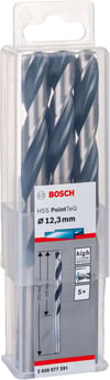 Bosch - HSS-PointeQ Metal Matkap Ucu 12,3 mm 5'li