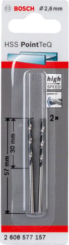 Bosch - HSS-PointeQ Metal Matkap Ucu 2,6 mm 2'li