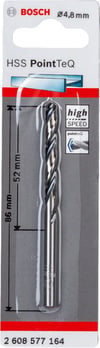 Bosch - HSS-PointeQ Metal Matkap Ucu 4,8 mm