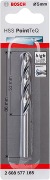 Bosch - HSS-PointeQ Metal Matkap Ucu 5,0 mm