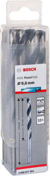 Bosch - HSS-PointeQ Metal Matkap Ucu 9,6 mm 10'lu