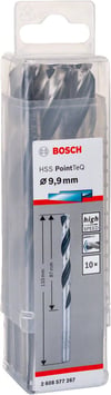 Bosch - HSS-PointeQ Metal Matkap Ucu 9,9 mm 10'lu