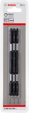 Bosch - Impact Control Serisi Çift Taraflı Vidalama Ucu 3'lü PH2 *150mm