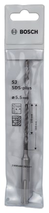 Bosch - Plus-1 Serisi, SDS-plus Kırıcı Delici Matkap Ucu 5.5*160 mm