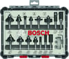 Bosch - Profesyonel 15 Parça Karışık Freze Ucu Seti 8 mm Şaftlı