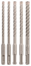 Bosch - SDS plus-5X Serisi Kırıcı Delici Matkap Ucu 5 Parça Set (6,6,8,8,10 x 160 mm)