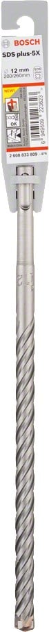 Bosch - SDS-Plus-5X Serisi Kırıcı Delici Matkap Ucu 12*260 mm