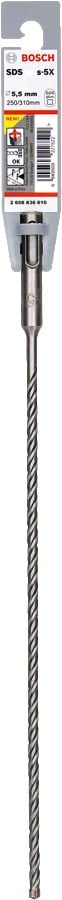 Bosch - SDS-Plus-5X Serisi Kırıcı Delici Matkap Ucu 5,5*310 mm