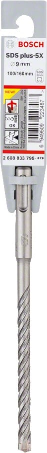 Bosch - SDS-Plus-5X Serisi Kırıcı Delici Matkap Ucu 9*160 mm