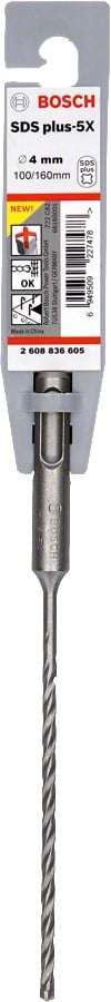 Bosch - SDS-Plus-5X Serisi Kırıcı Delici Matkap Ucu 4*160 mm