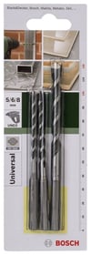 Bosch - SDS-Quick, Uneo için Çok Amaçlı Matkap Ucu SETİ 5-6-8 mm
