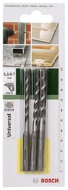 Bosch - SDS-Quick, Uneo için Çok Amaçlı Matkap Ucu SETİ 5,5-6-7 mm