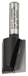 Bosch - Standard Seri Ahşap İçin Çift Oluklu, Sert Metal Düz Freze Ucu 8*20*56mm