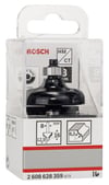 Bosch - Standard Seri Ahşap İçin Çift Oluklu Sert Metal Kenar Biçimlendirme Frezesi 8*38*57mm