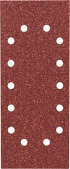 Bosch - Titreşimli Zımpara Kağıdı 10'lu, 115 x 280 mm 40 Kum 14 Delik