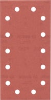 Bosch - Titreşimli Zımpara Kağıdı 10'lu, 115 x 230 mm 240 Kum 14 Delik