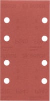 Bosch - Titreşimli Zımpara Kağıdı 10'lu, 93 x 185 mm 240 Kum 8 Delik