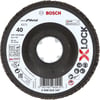 Bosch - X-LOCK - 115 mm 40 Kum Best Serisi Metal Flap Disk