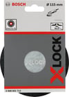 Bosch - X-LOCK - 115 mm Fiber Disk Orta Sertlikte Taban