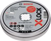 Bosch - X-LOCK - 115*1,0mm Standard Seri Düz Inox (Paslanmaz Çelik) Kesme Diski (Taş) - Rapido 10'lu