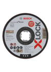 Bosch - X-LOCK - 125*1,6 mm Standard Seri Düz Inox (Paslanmaz Çelik) Kesme Diski (Taş)