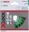 Bosch - X-LOCK - Heavy Serisi Inox İçin Burgulu Yuvarlak Fırça 115*0,5 mm