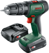 Bosch UniversalImpact 18 Çift Akülü Darbeli Delme Vidalama Makinesi (2 x 1,5Ah)
