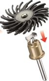 Dremel® EZ SpeedClic: Detay Aşındırıcı Fırça 36 kumlu (471S)