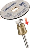 DREMEL® EZ SpeedClic: metal kesme diskleri 5'li paket. (SC456)