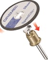 DREMEL® EZ SpeedClic: Plastik Kesme Diskleri. (SC476)