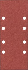 treşimli Zımpara Kağıdı 10'lu, 93 x 230 mm 120 Kum 8 Delik