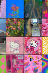 Aesthetic Kidcore İndie 60lı Duvar Posteri Seti