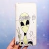 Alien Peace Uzun Cüzdan