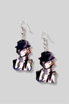 Anime Bongou Stray Dogs Chuuya Şekil Küpe