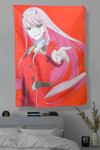 Anime Darlign The Franxx:Zero Duvar Halısı