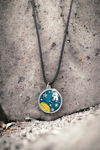 Astronot Gezegenler Kolye