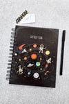 Astronot Haftalık Planlayıcı Defter