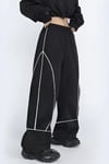 Baggy Parachute Stripe Detail Eşofman