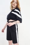 Beli Büzgülü Crop Takım