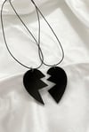 Best FriendsHeart Necklace Colors