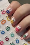 Big Mouth Nail Sticker